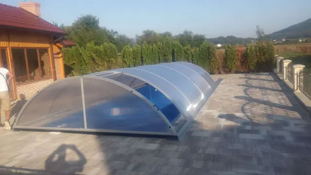 Poliesterski bazen sa kupolom - Otočac